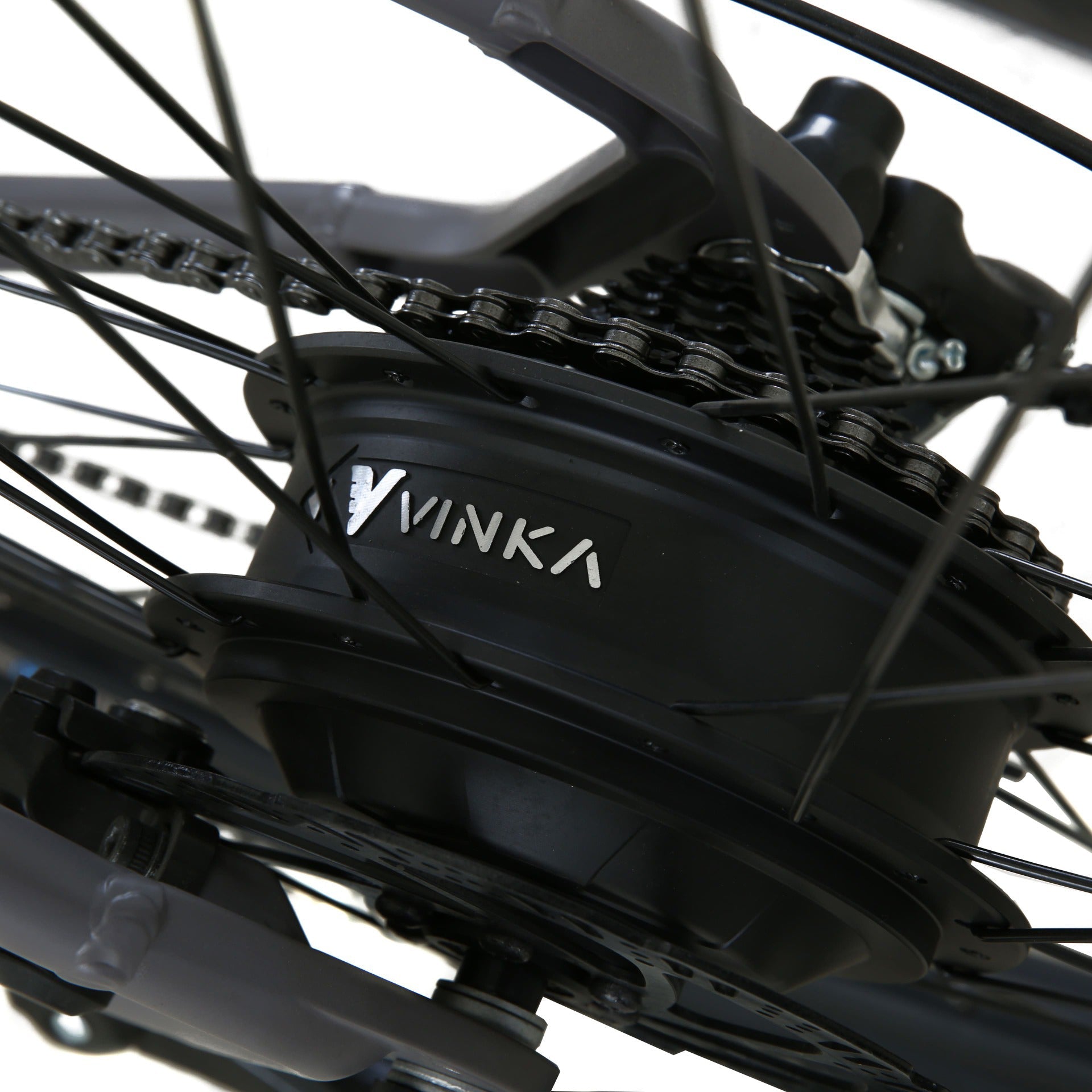 Totem MX1 Adults All-terrain Electric Road Bike, LCD Display-3 Riding Modes