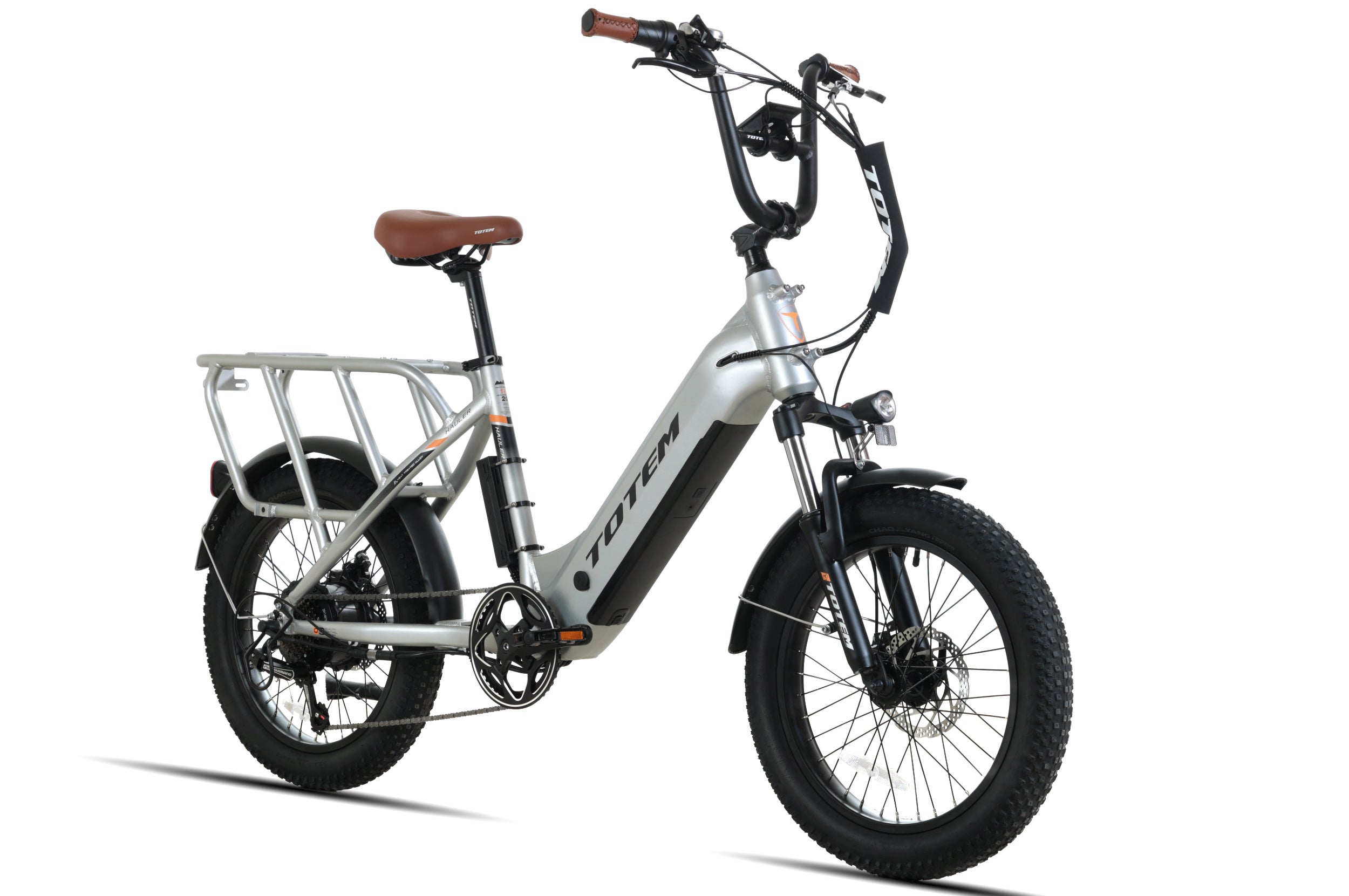 Bicicleta eléctrica utilitaria Totem Hauler de neumáticos anchos