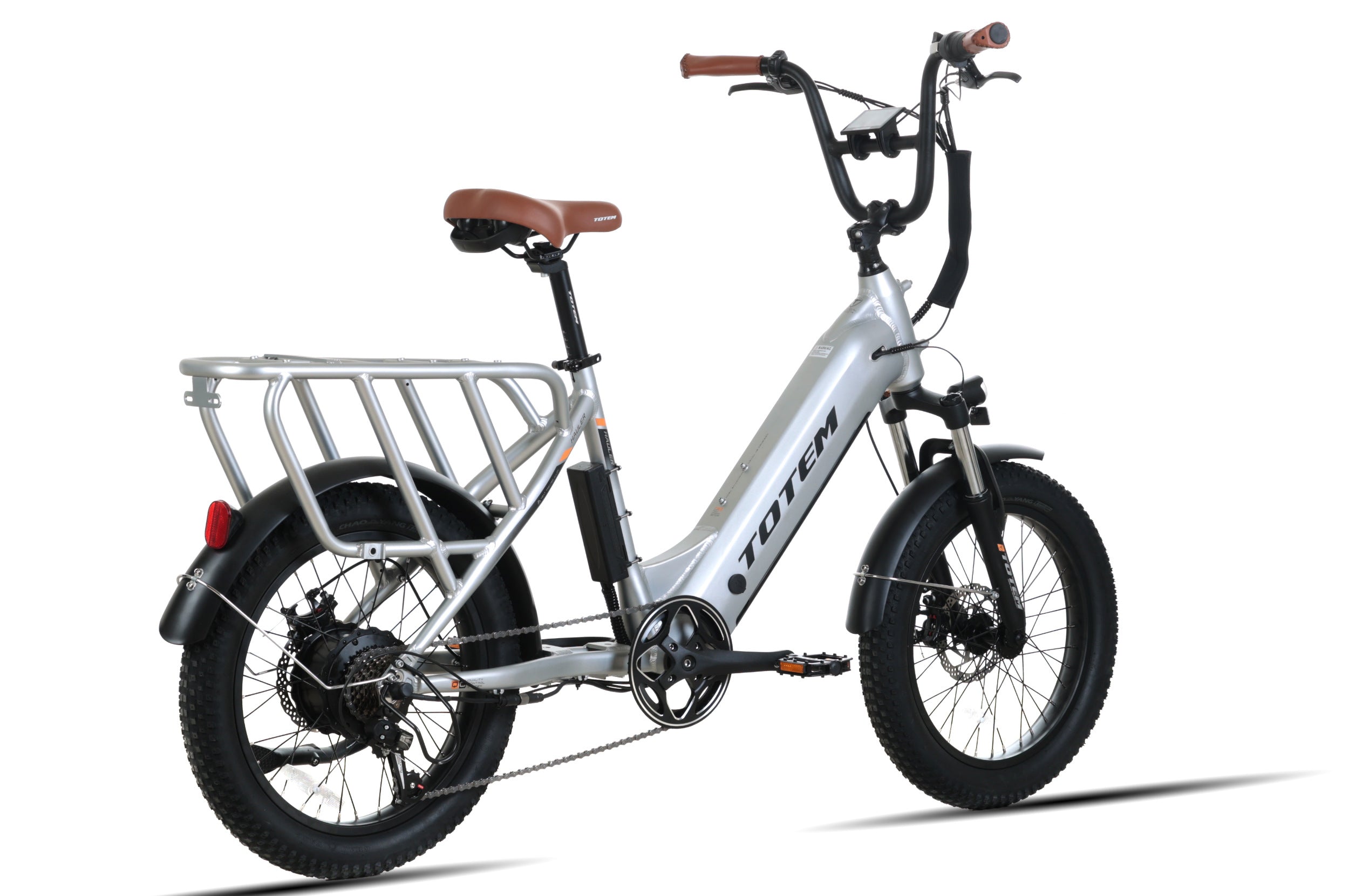 Bicicleta eléctrica utilitaria Totem Hauler de neumáticos anchos