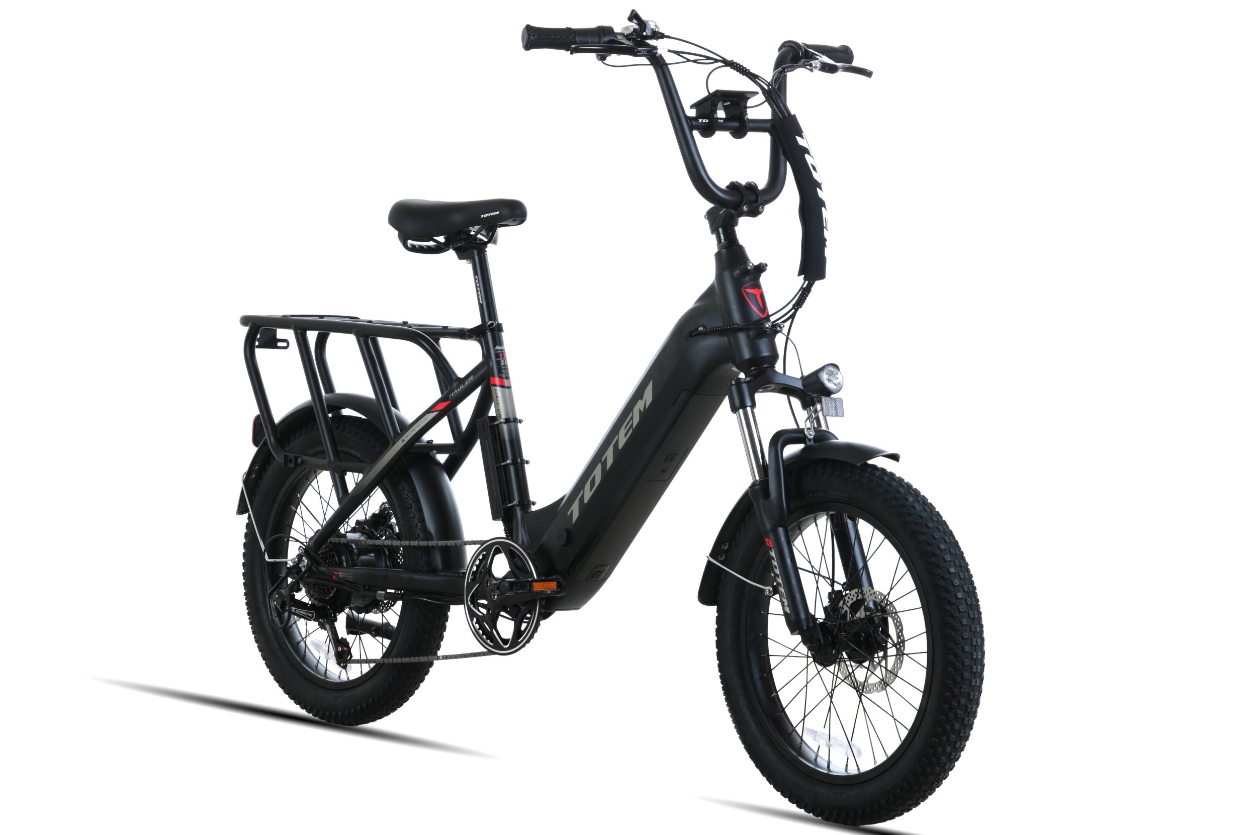 totem e-fully carry Totem Hauler Fat Tire Electric Utility Bike