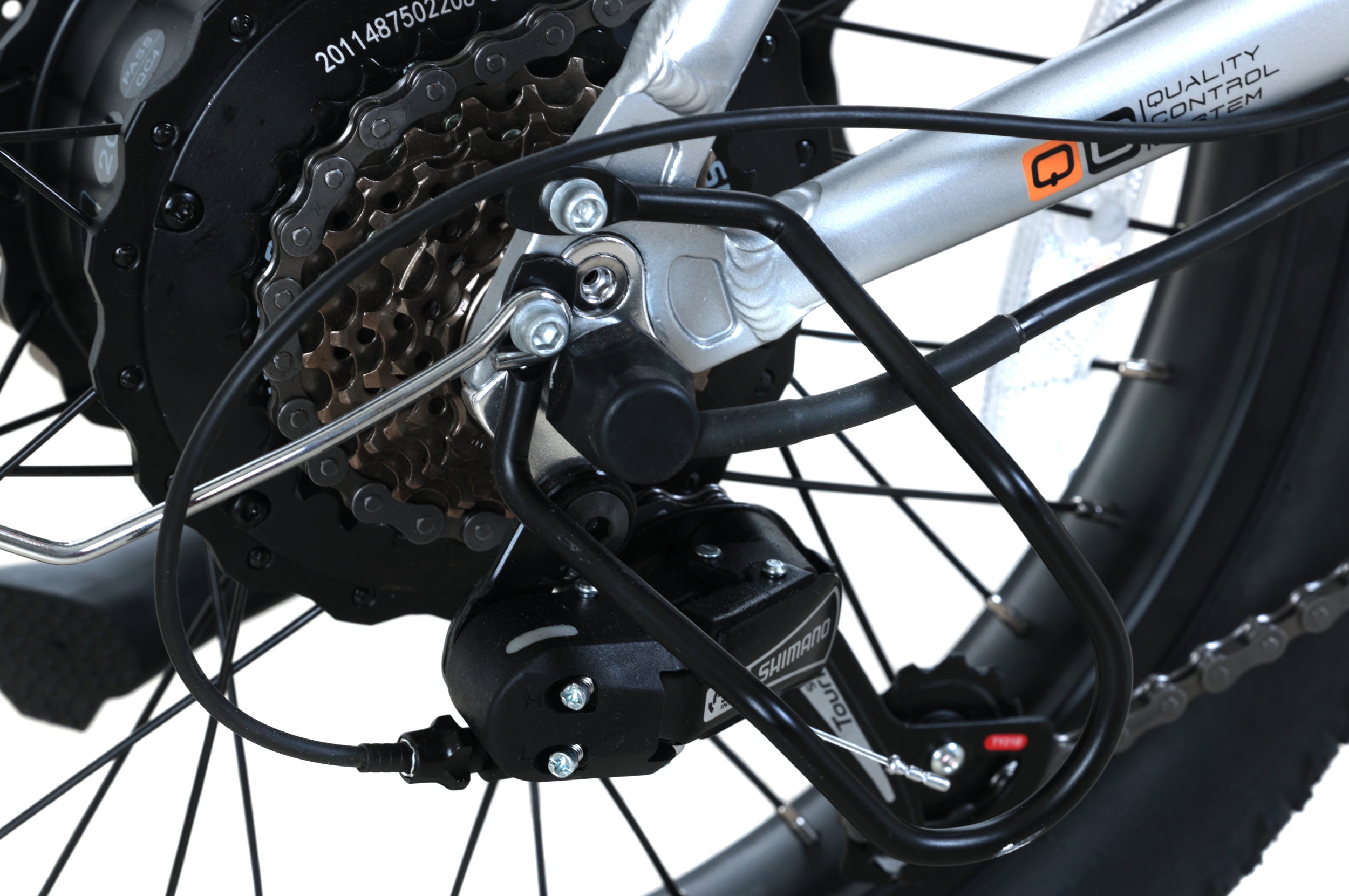 Bicicleta eléctrica utilitaria Totem Hauler de neumáticos anchos