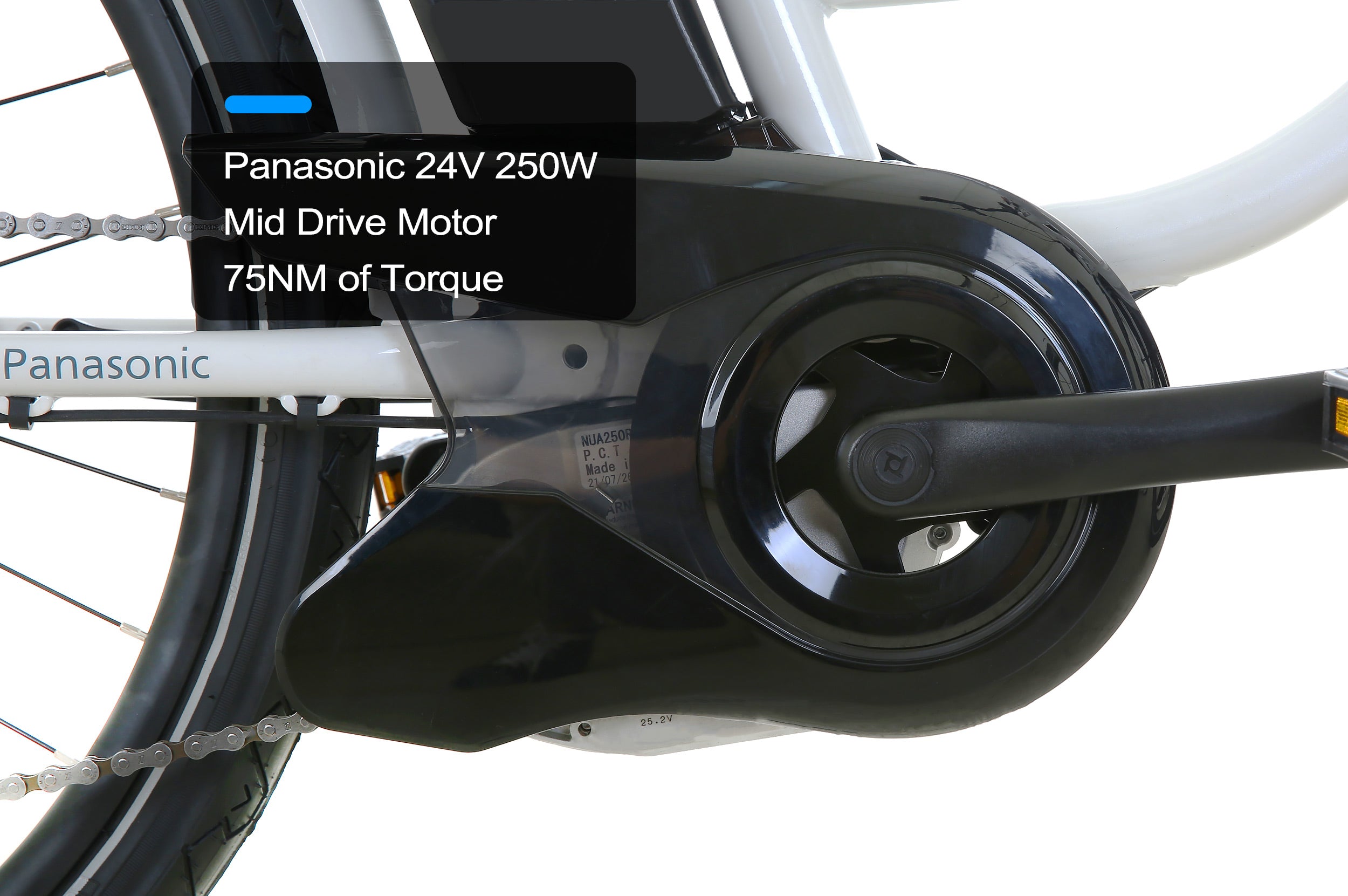 panasonic electric bicycle motor system Totem Zen Rider Electric City Bike