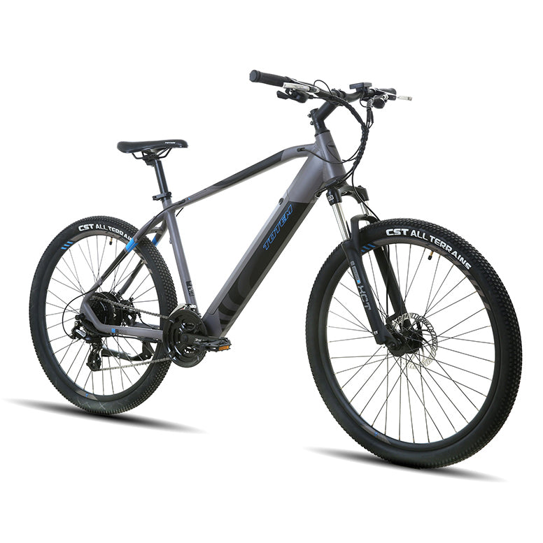 Totem MX1 Adults All-terrain Electric Road Bike, LCD Display-3 Riding Modes