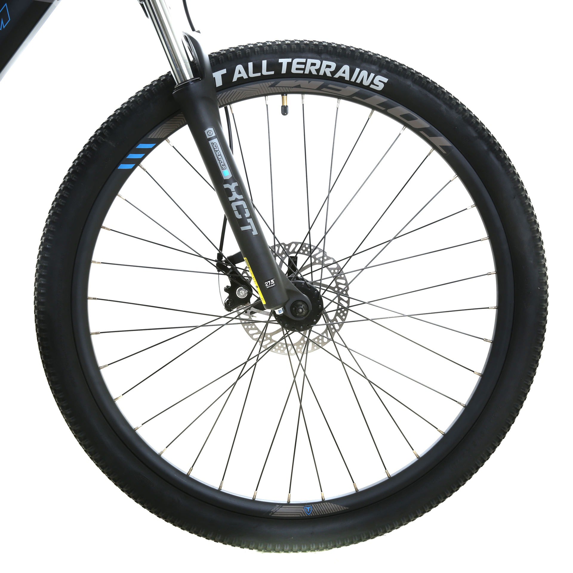 Totem MX1 Adults All-terrain Electric Road Bike, LCD Display-3 Riding Modes