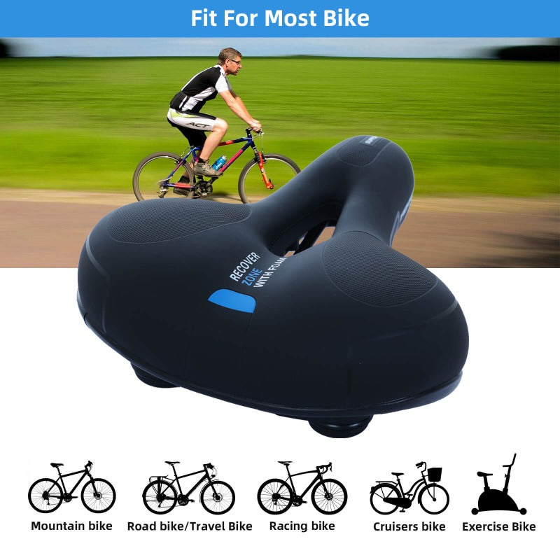 Mountain Bike Large Bicycle Saddle Big Butt Saddle Comfortable
